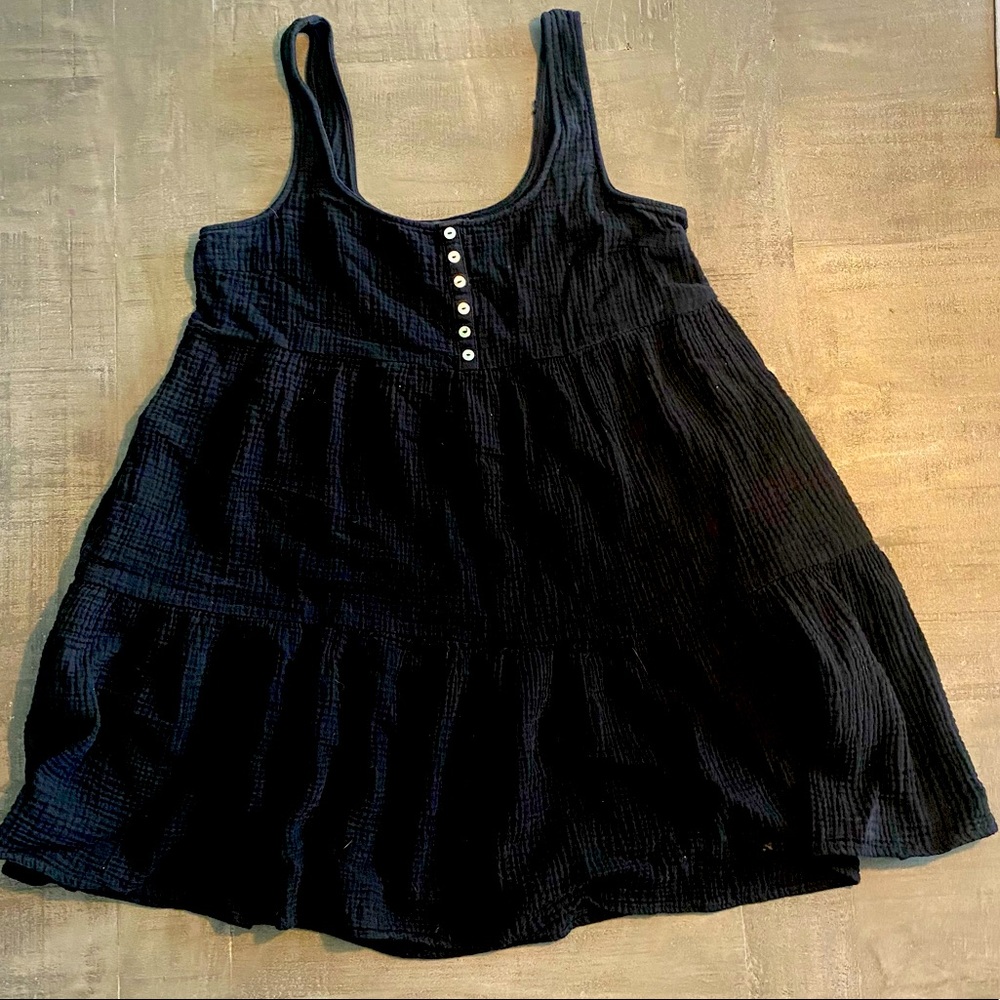 Wishlist babydoll linen dress